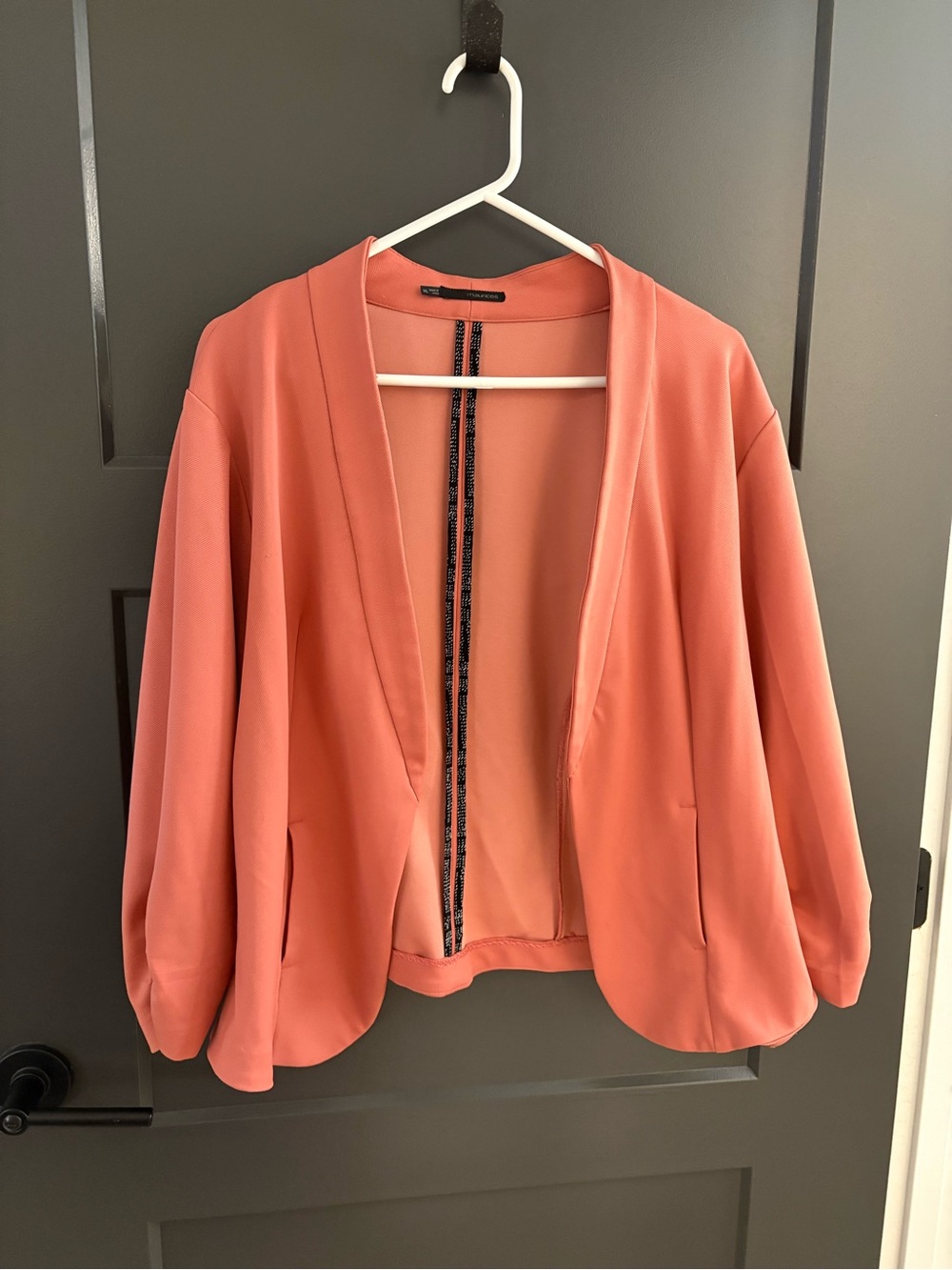 Maurices Coral Open-Front Blazer Jacket
